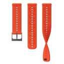 Suunto 22mm Athletic 6 Silicone Strap - Coral Orange