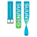 Suunto 22mm Ath 6 Silicone Strap - Power Blue S+M