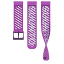 Suunto 22mm Ath 5 Silicone Strap - Orchid Purple S+M